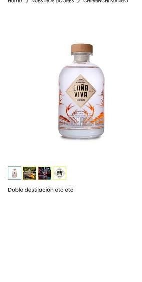 Chirrinchi Mango Caña Viva 500ml